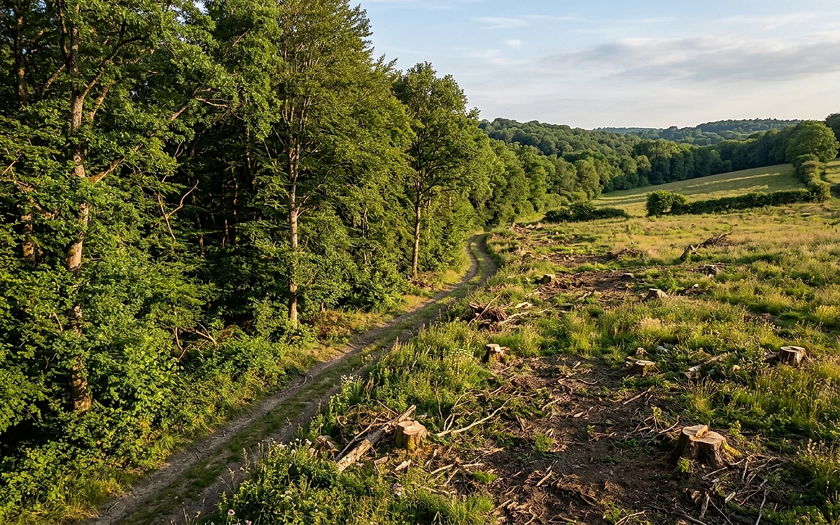 Défricher une forêt : autorisation, seuils et compensation